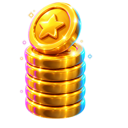 A stack of gold coins
